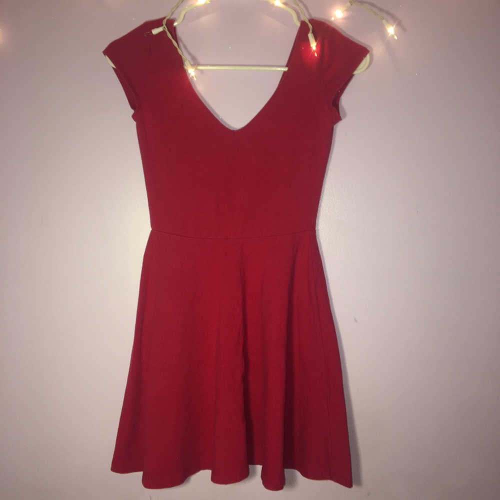 Red Skater Dress Perfect Condition!